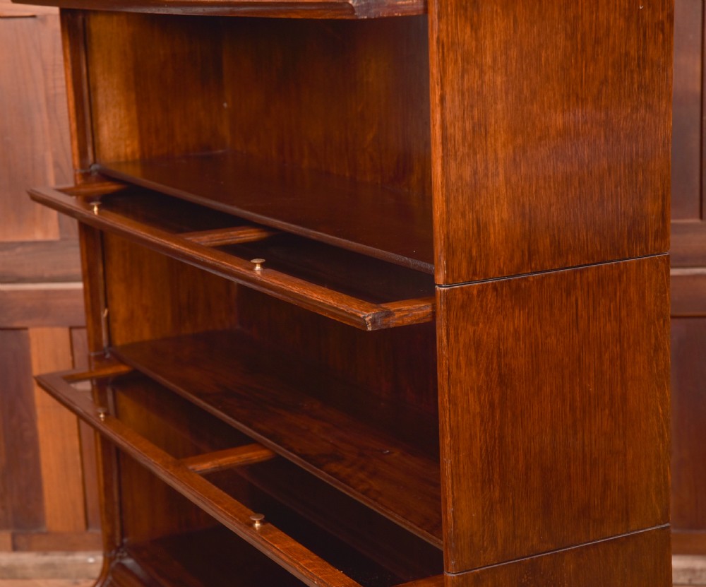 Oak 5 Sectional Bookcase View XXI