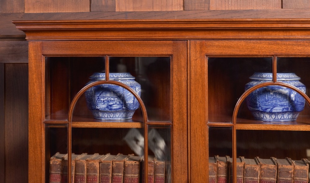 Edwardian Mahogany Bookcase View II