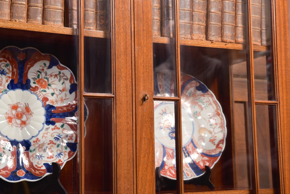 Edwardian Mahogany Bookcase View XI