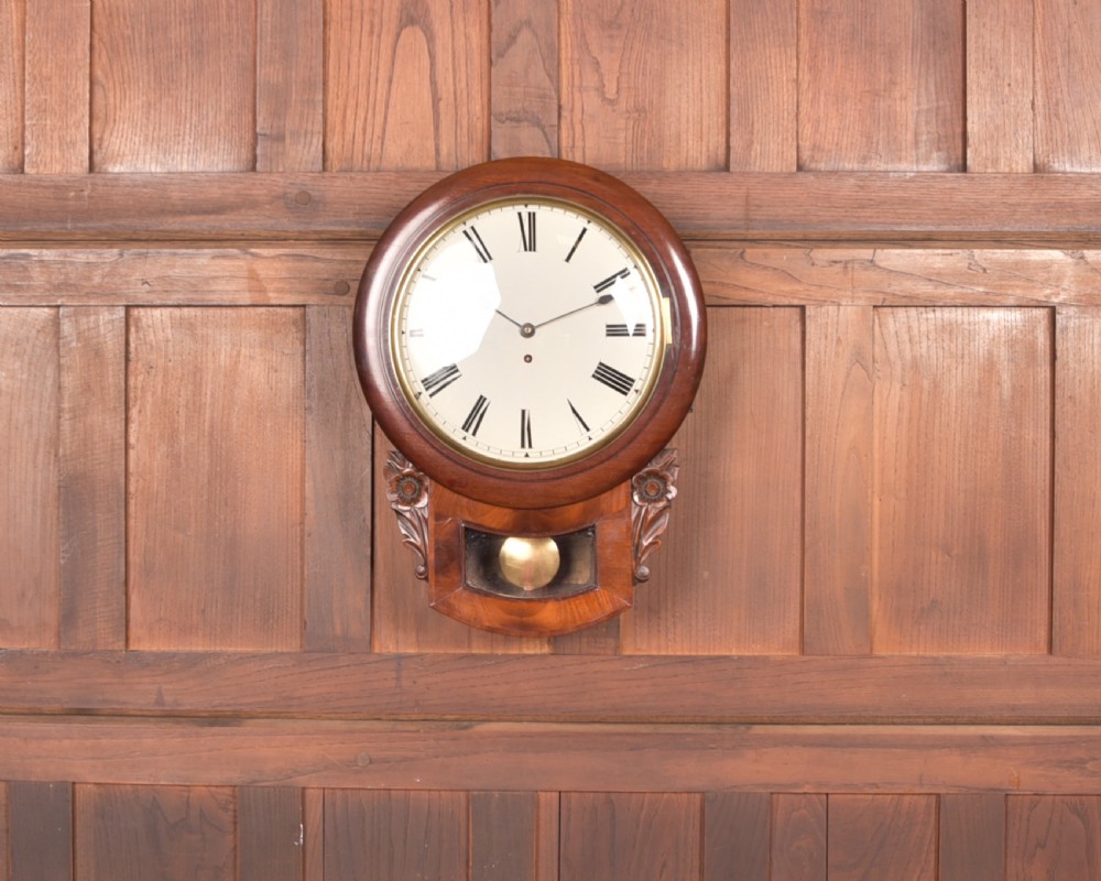 Mahogany Wall Clock
