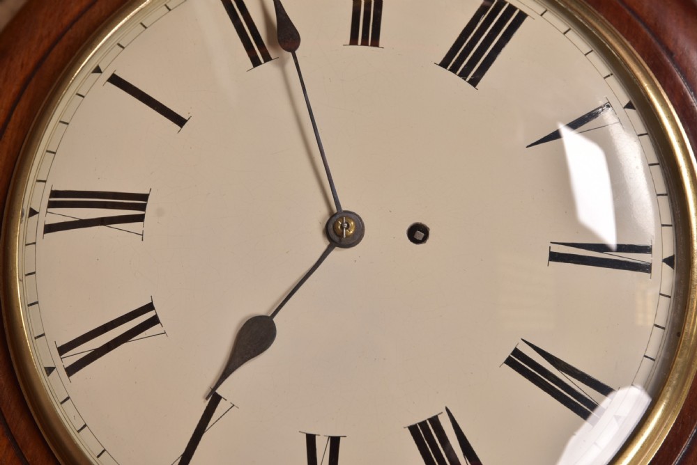 Mahogany Wall Clock View III