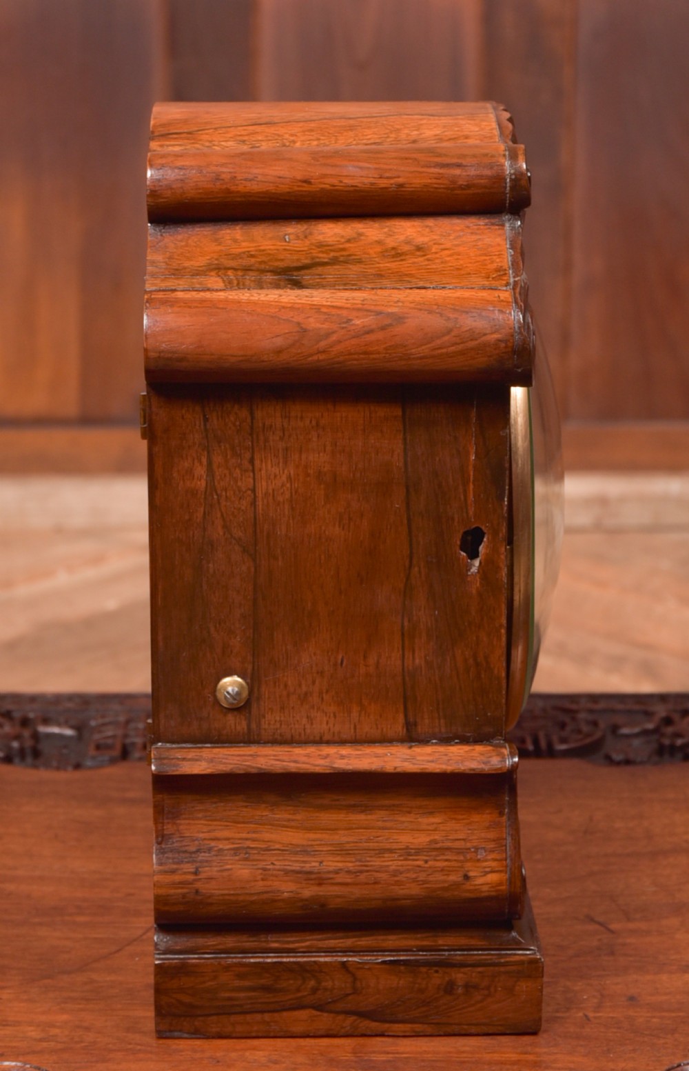 Victorian rosewood Bracket Clock W & J Gardner Perth View VI
