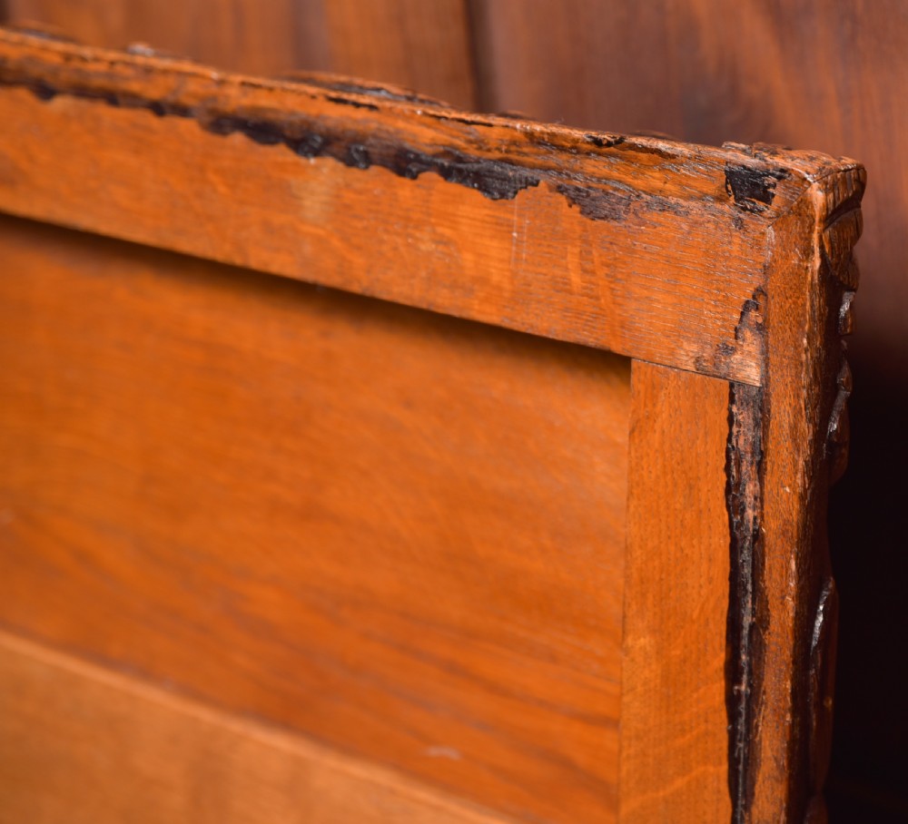 Carved Oak Cellarette View XI