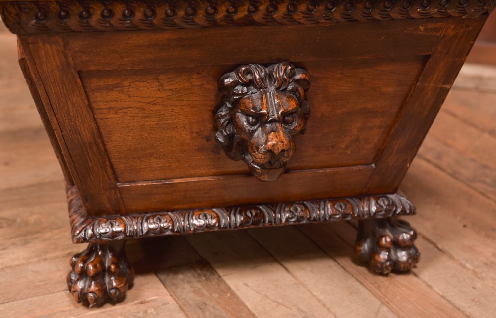Carved Oak Cellarette View XXII