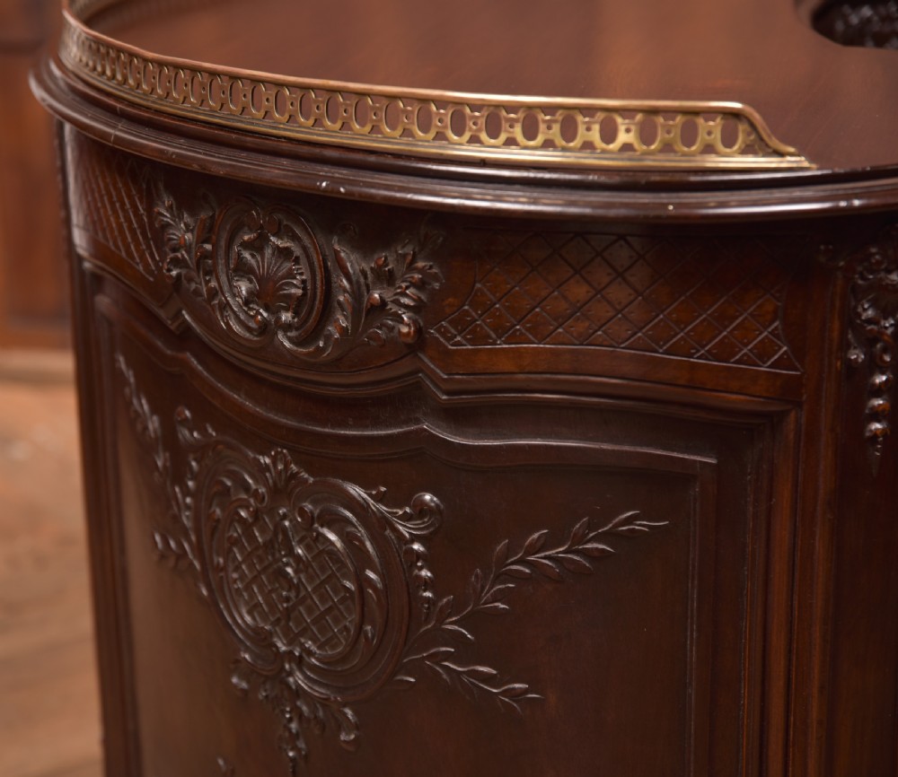 Kidney Shaped Carved Desk View XXIV