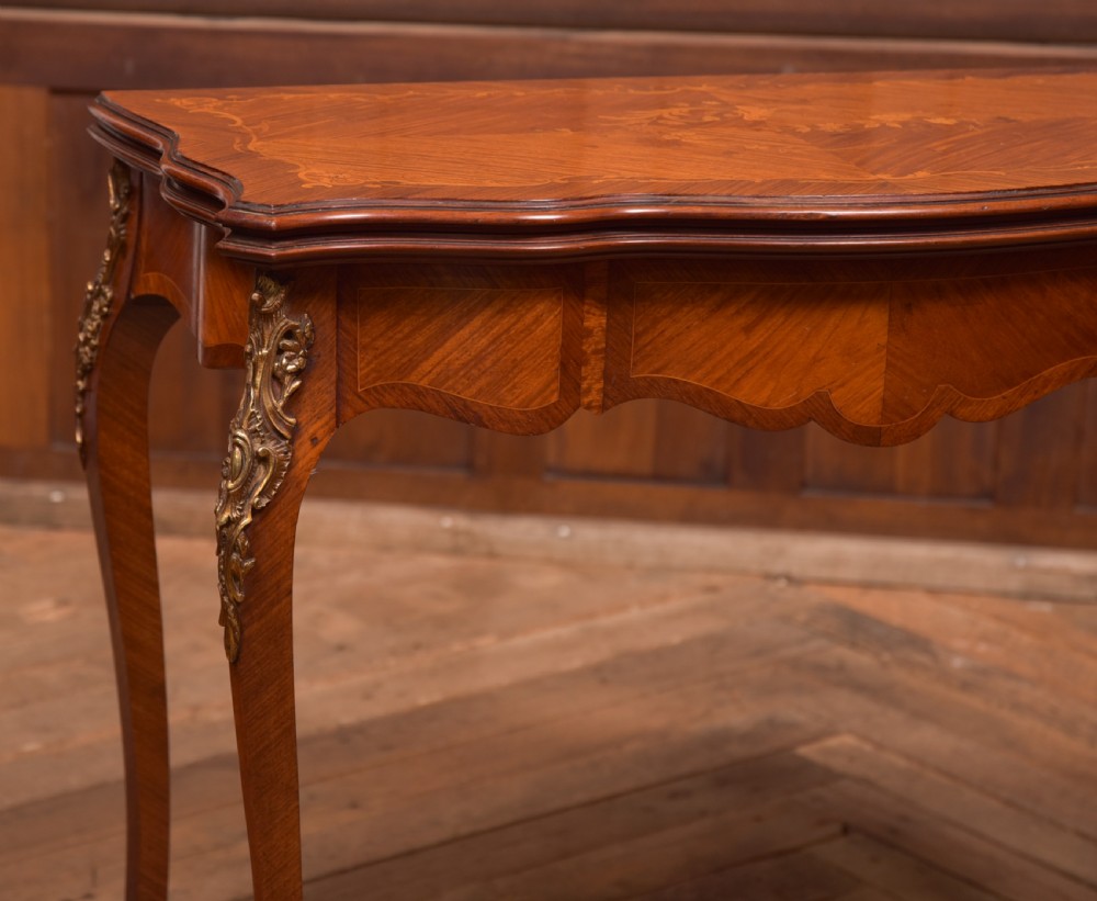 Victorian Fold Over Card Table View III