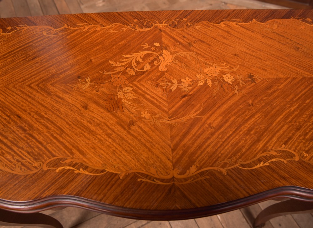Victorian Fold Over Card Table View IV
