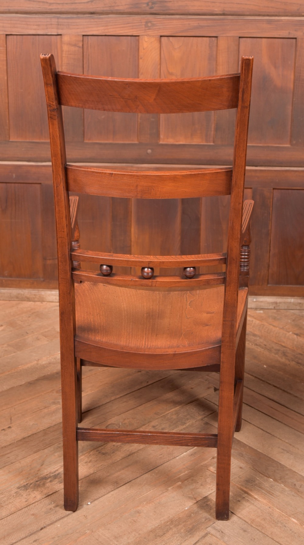 Arts and Crafts Walnut Chair View VIII