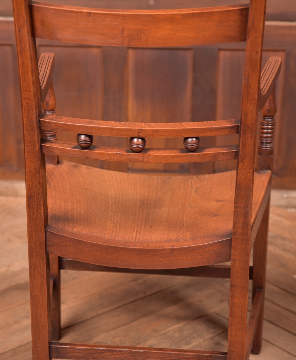 Arts and Crafts Walnut Chair View IX