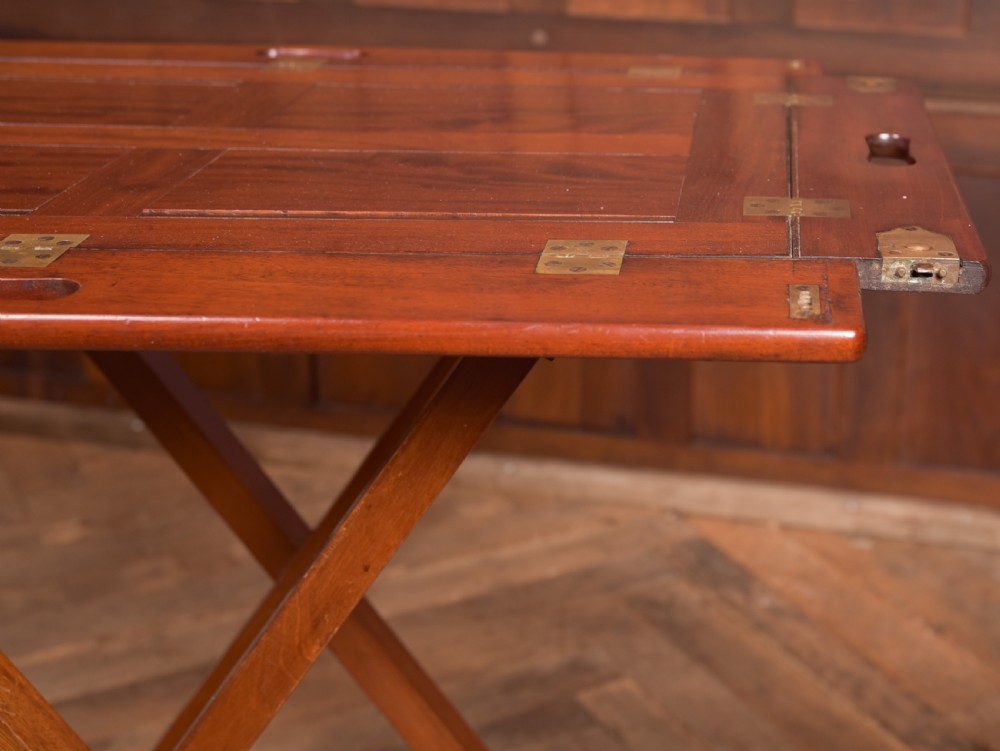Mahogany Butler's Tray View V