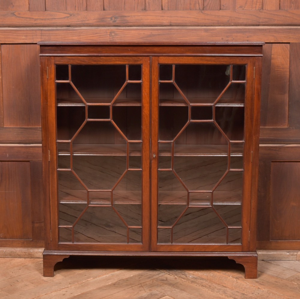 Edwardian Mahogany Bookcase View II