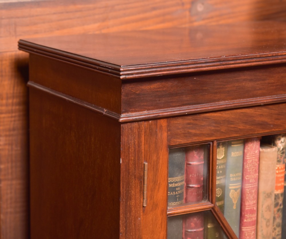 Edwardian Mahogany Bookcase View VI
