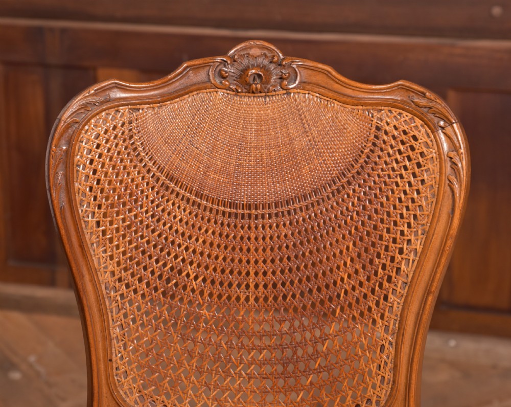 Pair of Walnut Bedroom Chairs View II