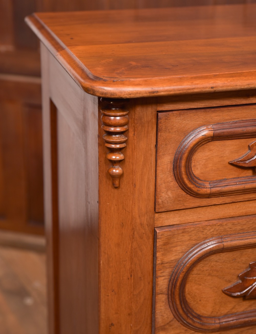 Victorian Walnut French Chest of Drawers View XI