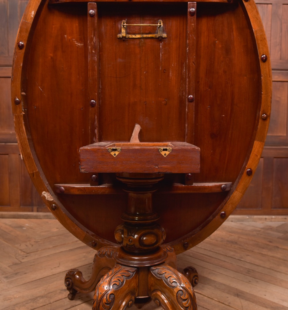 Victorian Snap Top /Loo table View XIX