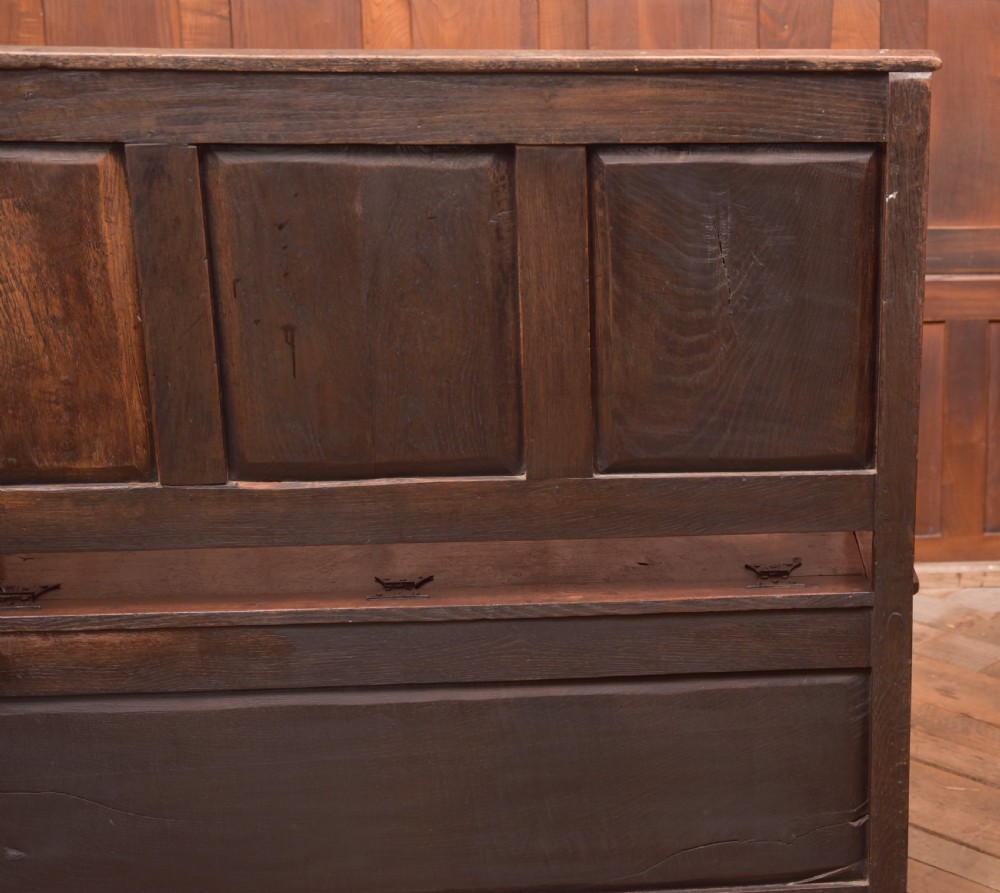 Victorian Carved Oak Settle View XIII