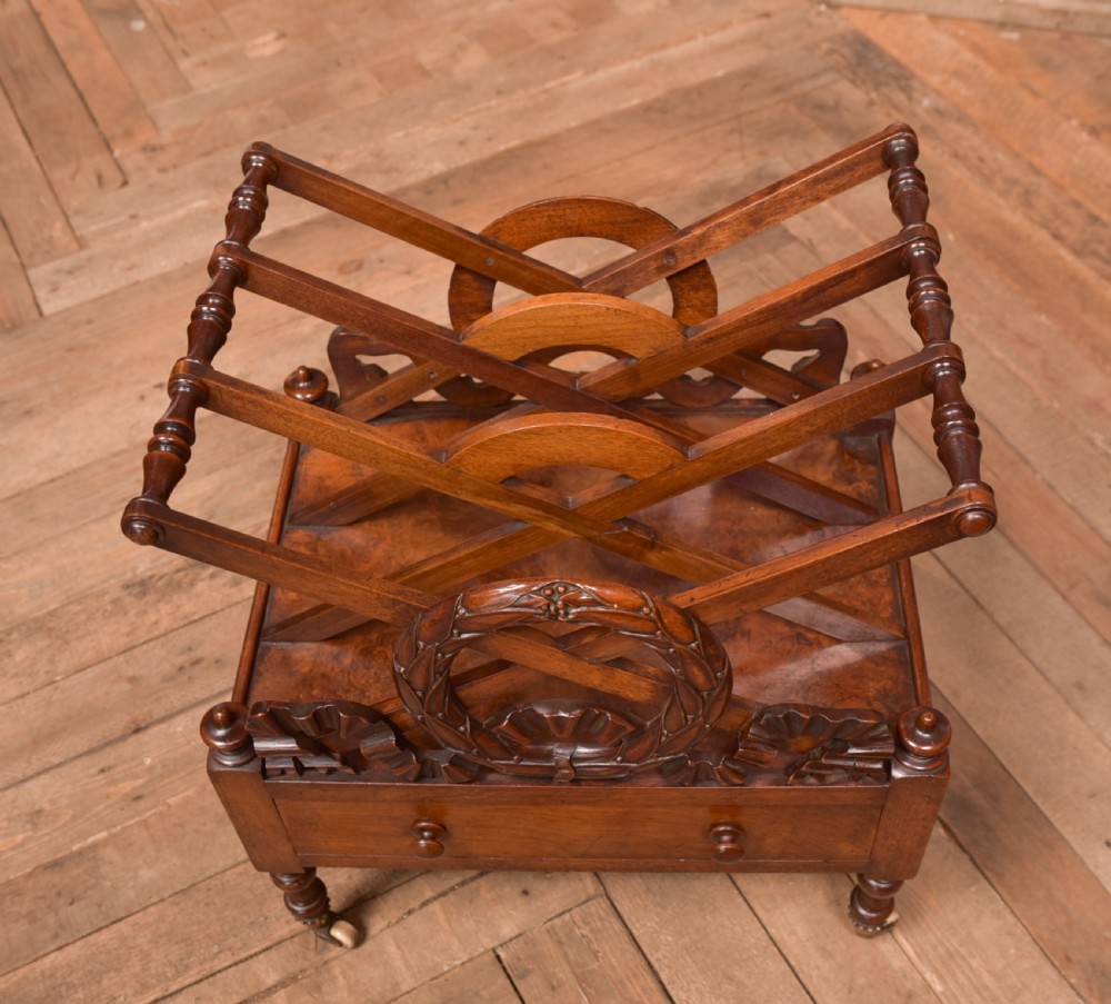 Victorian Walnut Canterbury View III