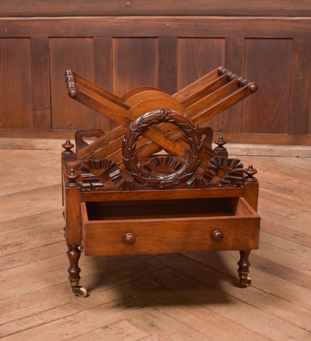 Victorian Walnut Canterbury View IV
