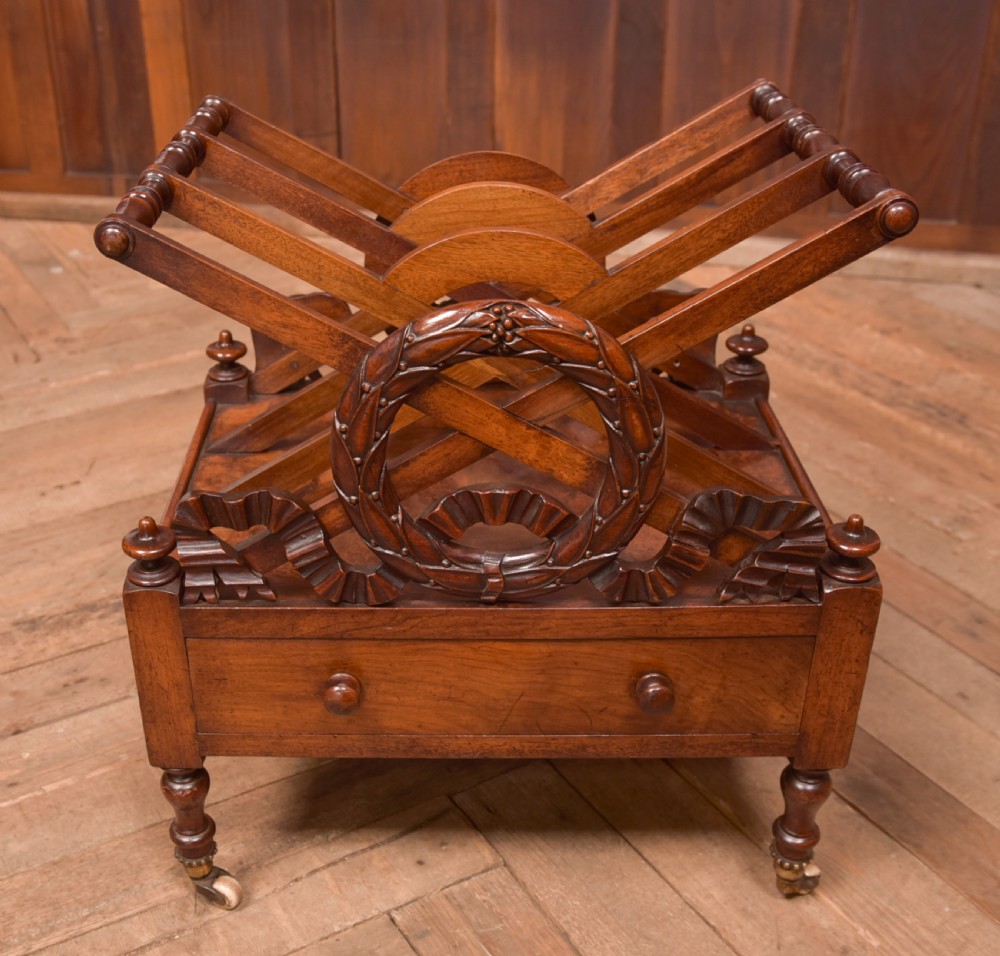 Victorian Walnut Canterbury View X