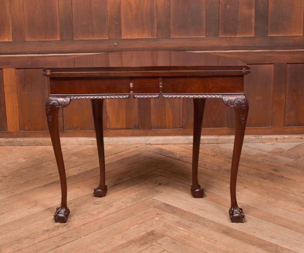 Edwardian Demi Lune Fold over Table View VI
