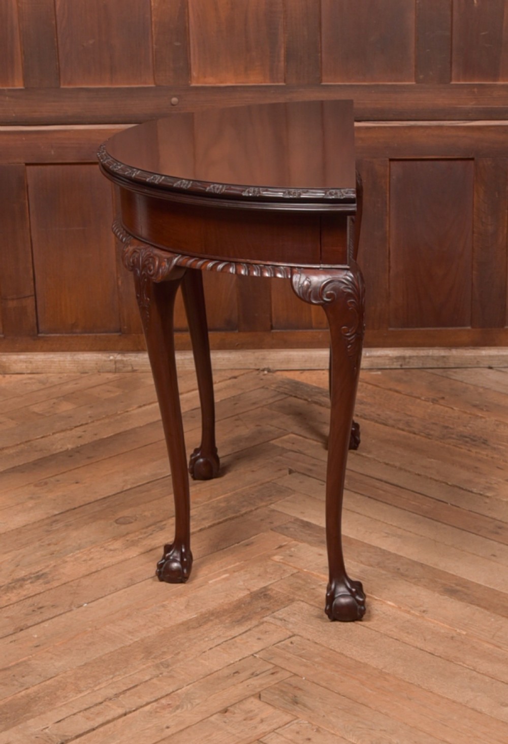 Edwardian Demi Lune Fold over Table View VII