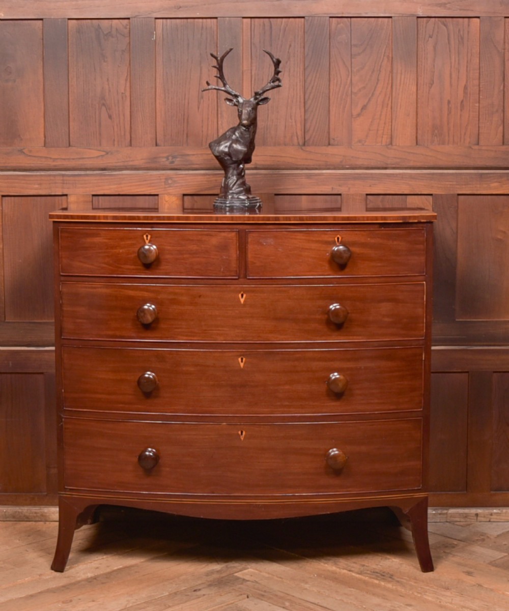 Victorian Bowfront Chest of Drawers