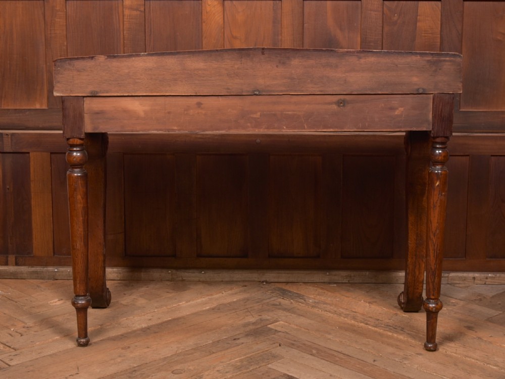 Victorian Oak Console Table View VI
