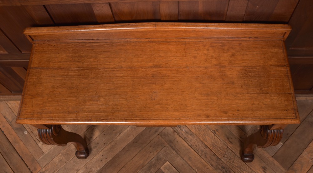 Victorian Oak Console Table View VIII