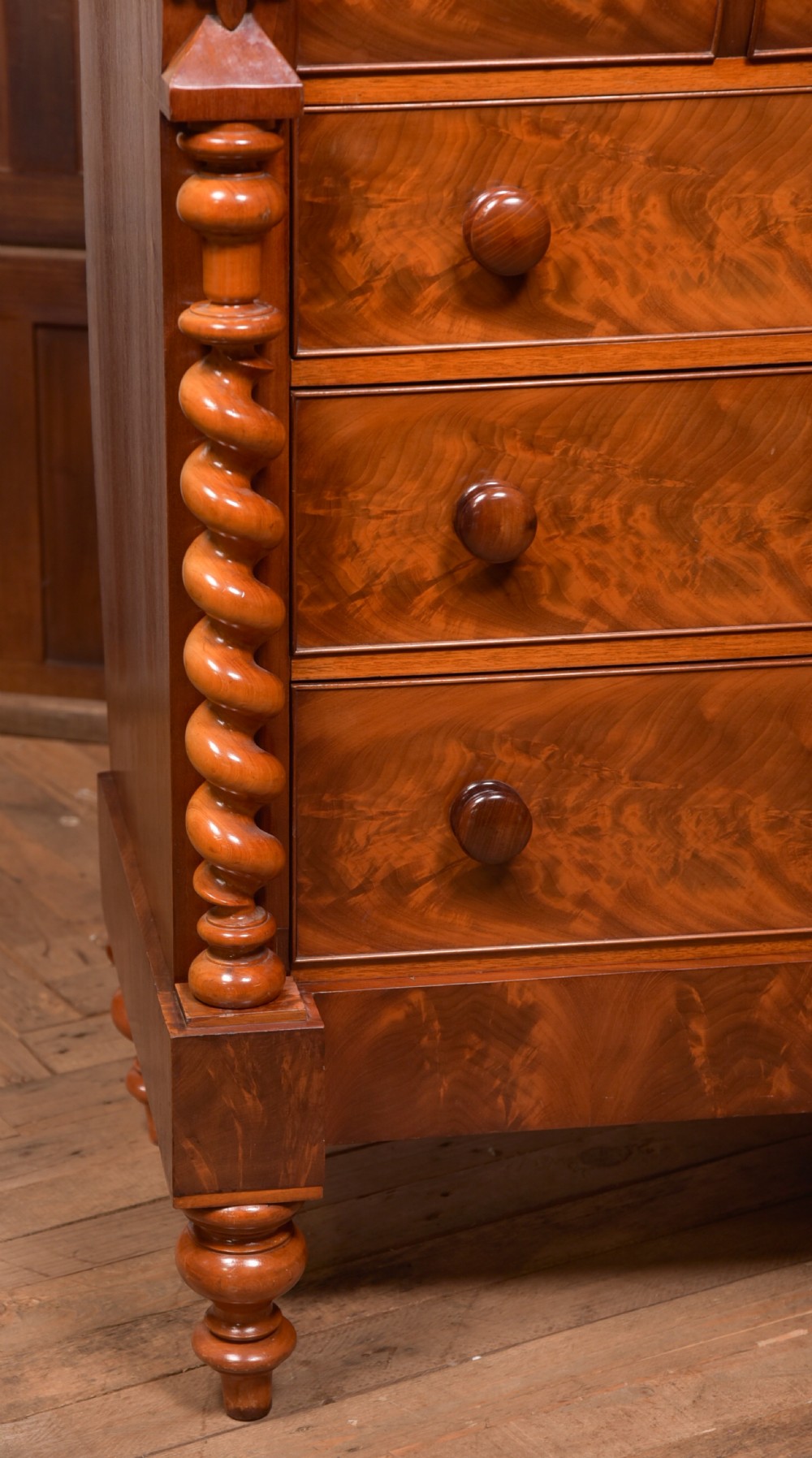 Scottish Victorian Mahogany Ogee View II