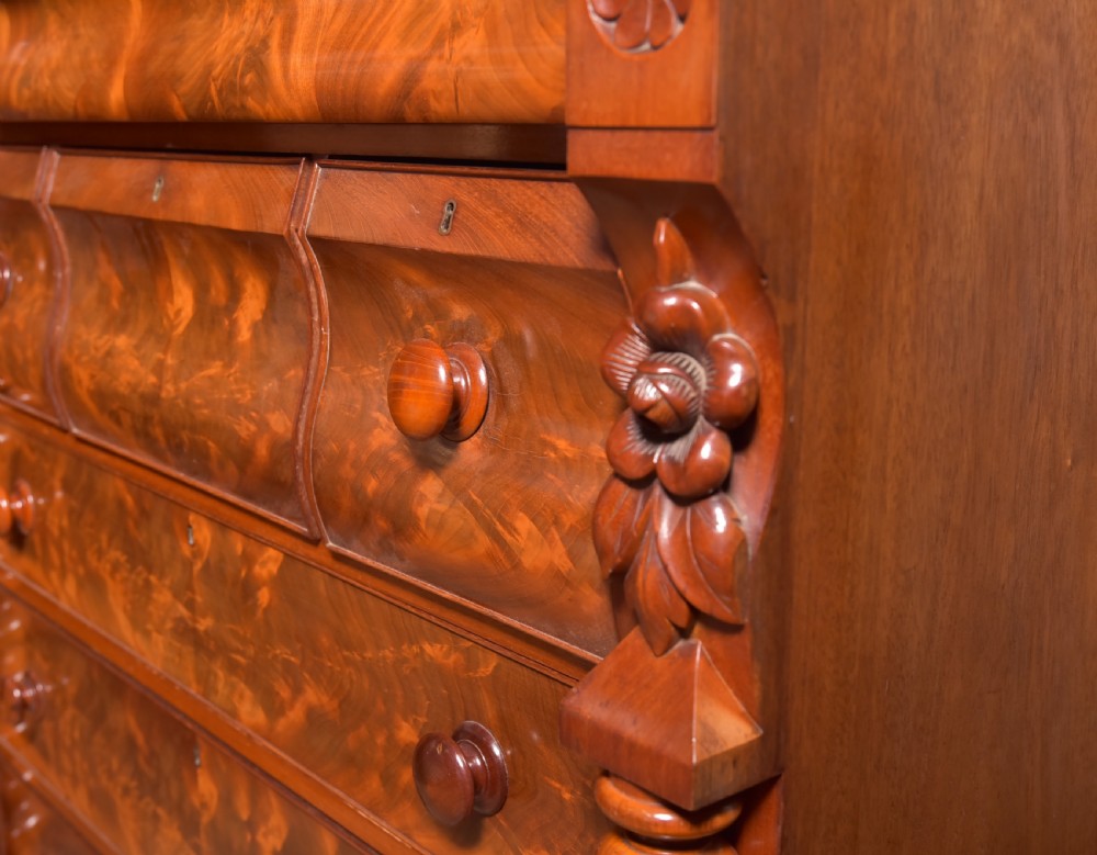 Scottish Victorian Mahogany Ogee View IX