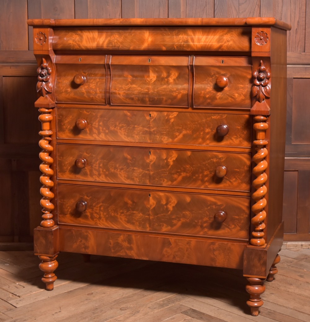 Scottish Victorian Mahogany Ogee View X