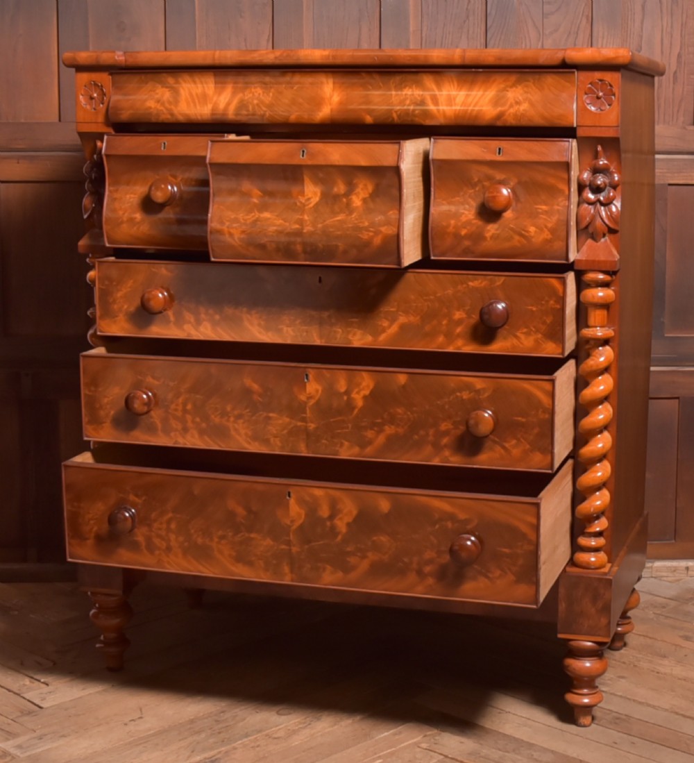 Scottish Victorian Mahogany Ogee View XII