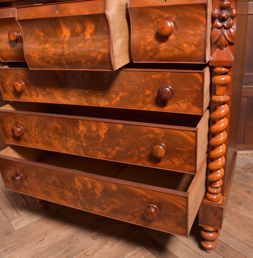 Scottish Victorian Mahogany Ogee View XIV