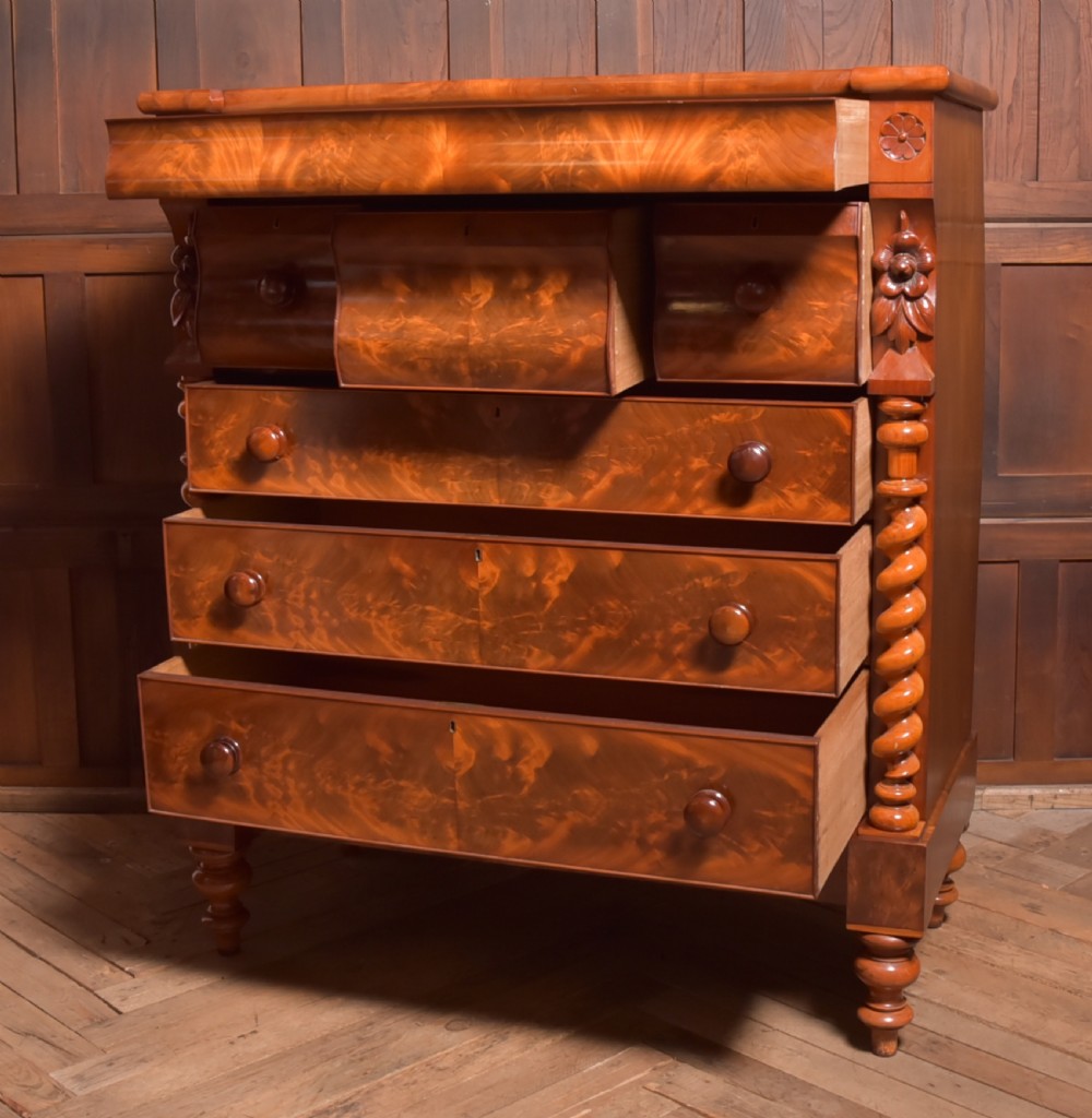 Scottish Victorian Mahogany Ogee View XVI
