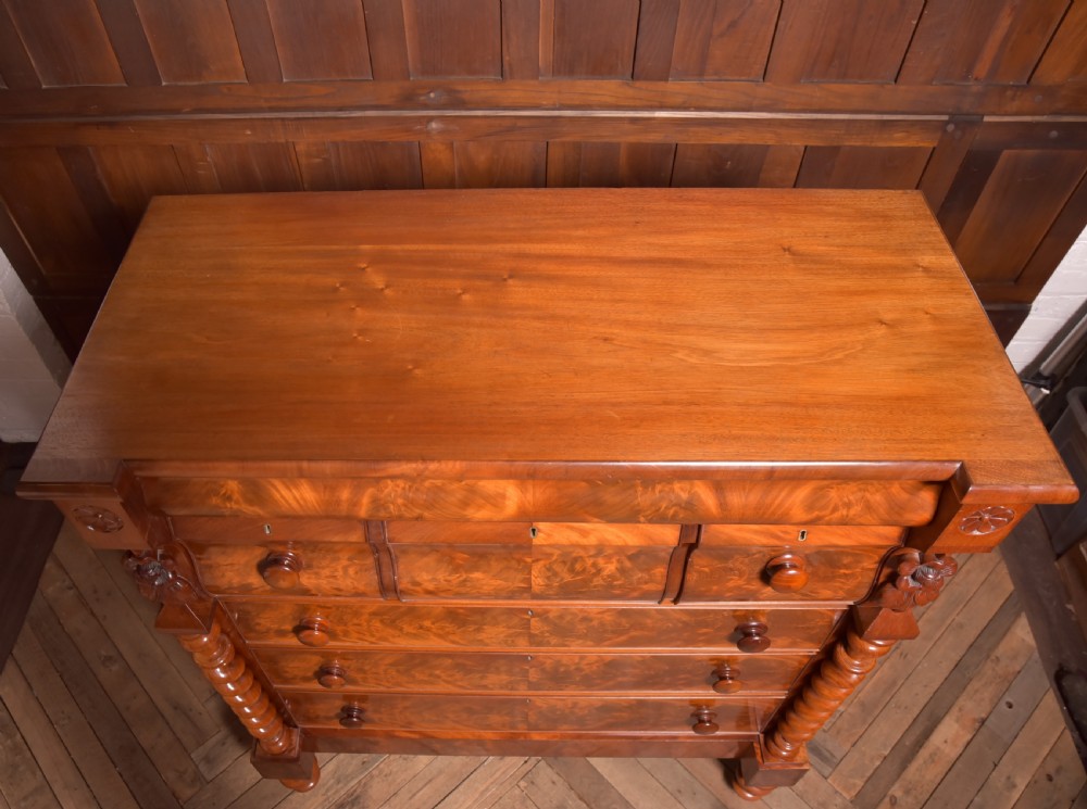 Scottish Victorian Mahogany Ogee View XXII