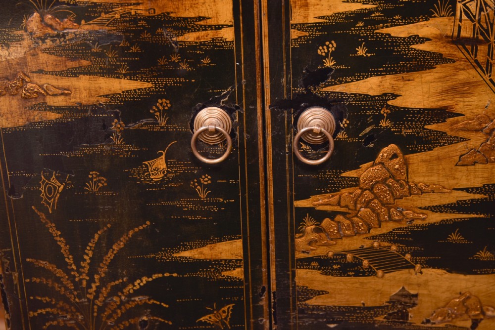 Edwardian Chinoiserie Cabinet View III