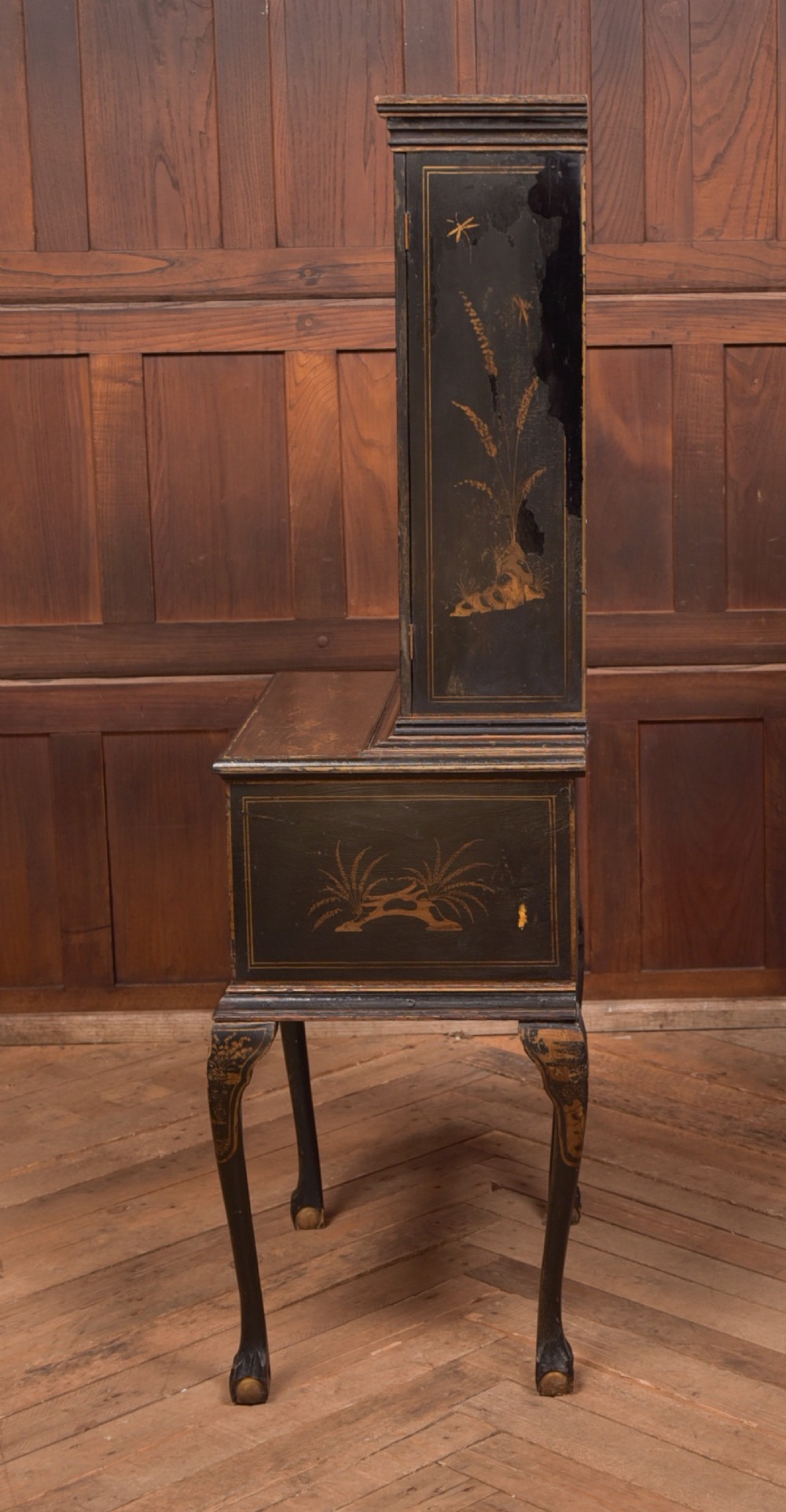 Edwardian Chinoiserie Cabinet View XV