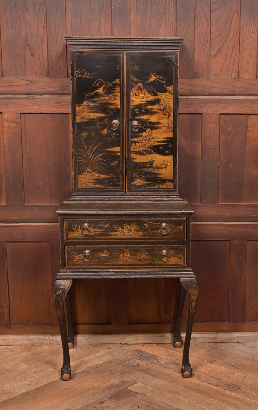 Edwardian Chinoiserie Cabinet View XIX