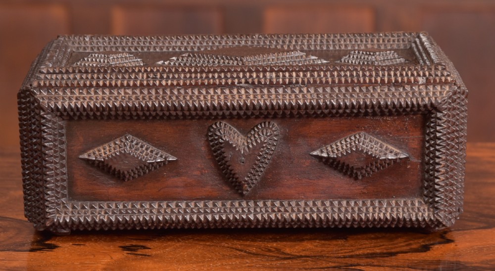 Victorian Tramp Art Box