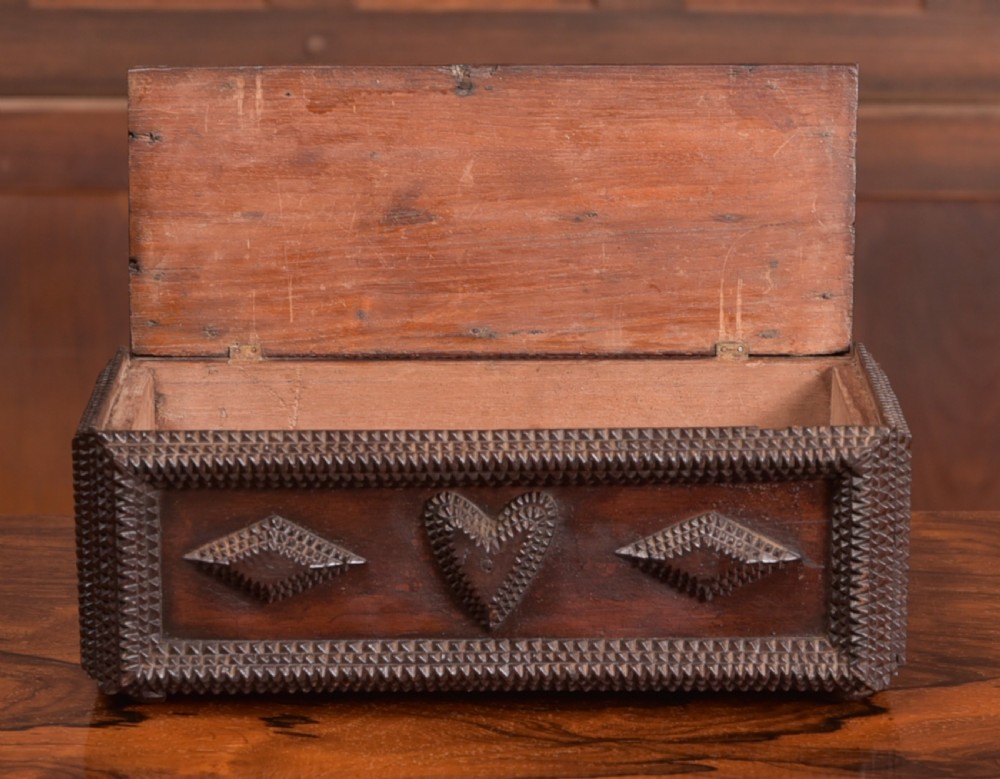 Victorian Tramp Art Box View II