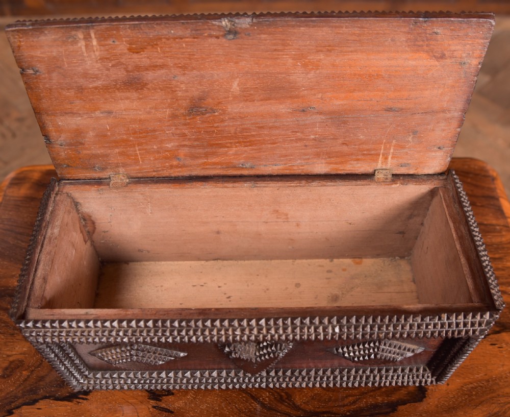 Victorian Tramp Art Box View III