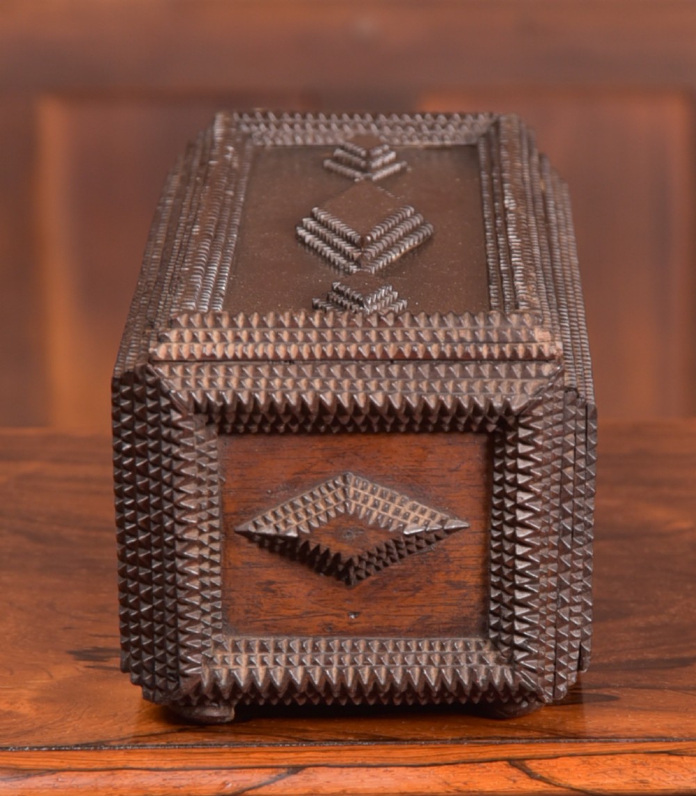 Victorian Tramp Art Box View V