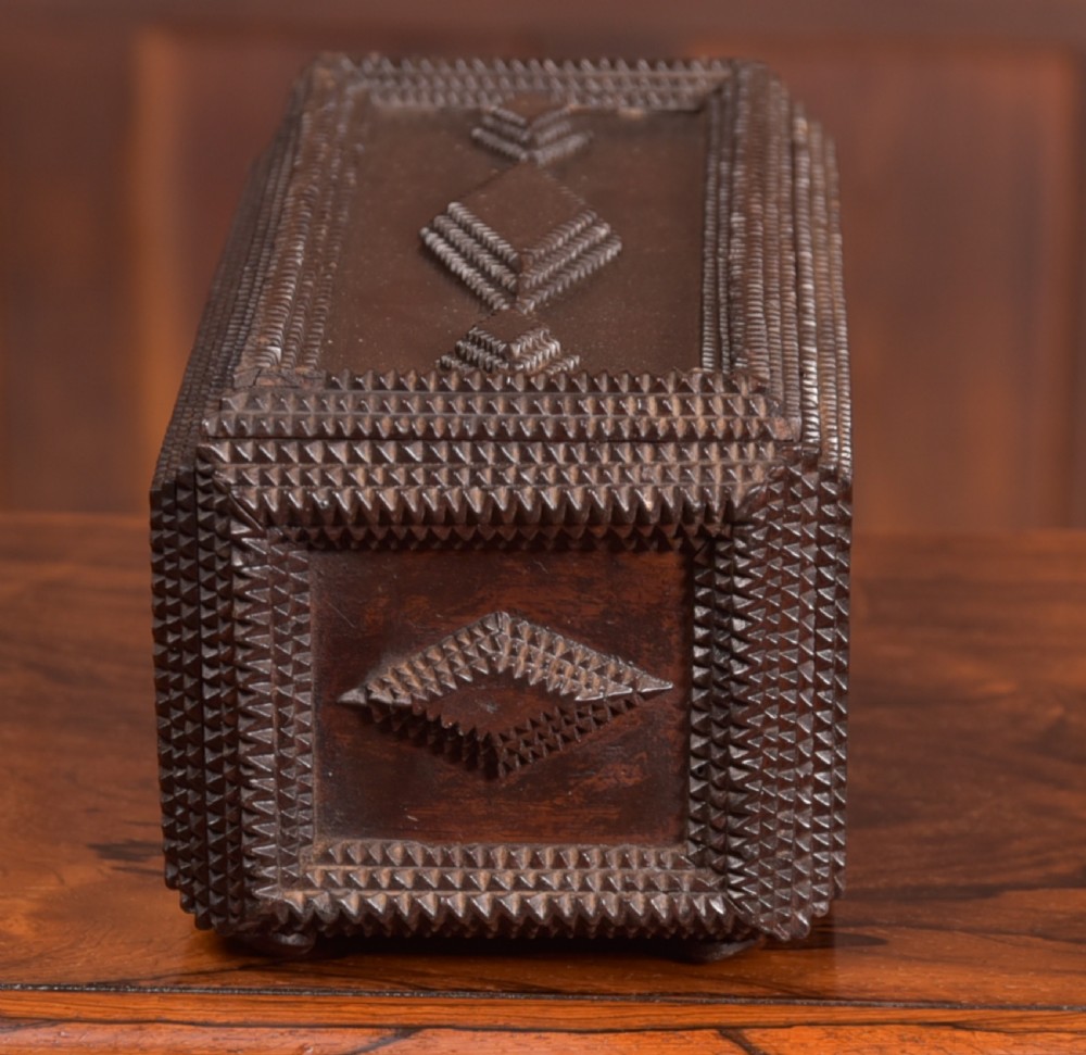 Victorian Tramp Art Box View VII