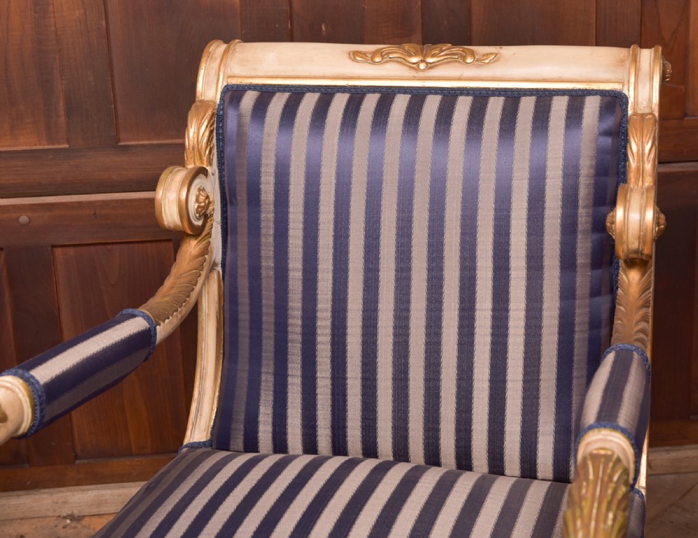 Pair of Empire Style Armchairs View IV