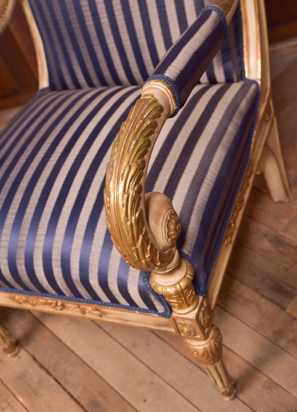 Pair of Empire Style Armchairs View V