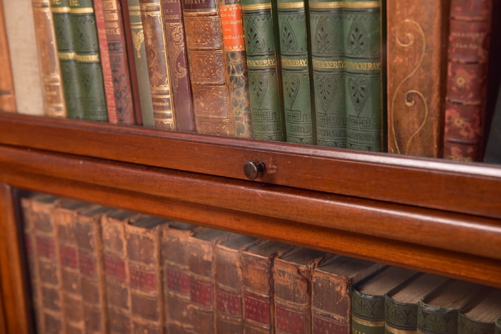 Edwardian Kenrick & Jefferson Sectional Bookcase View II