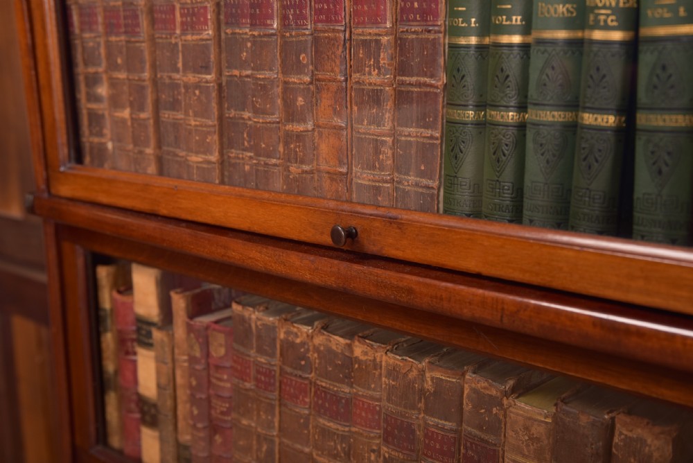 Edwardian Kenrick & Jefferson Sectional Bookcase View III