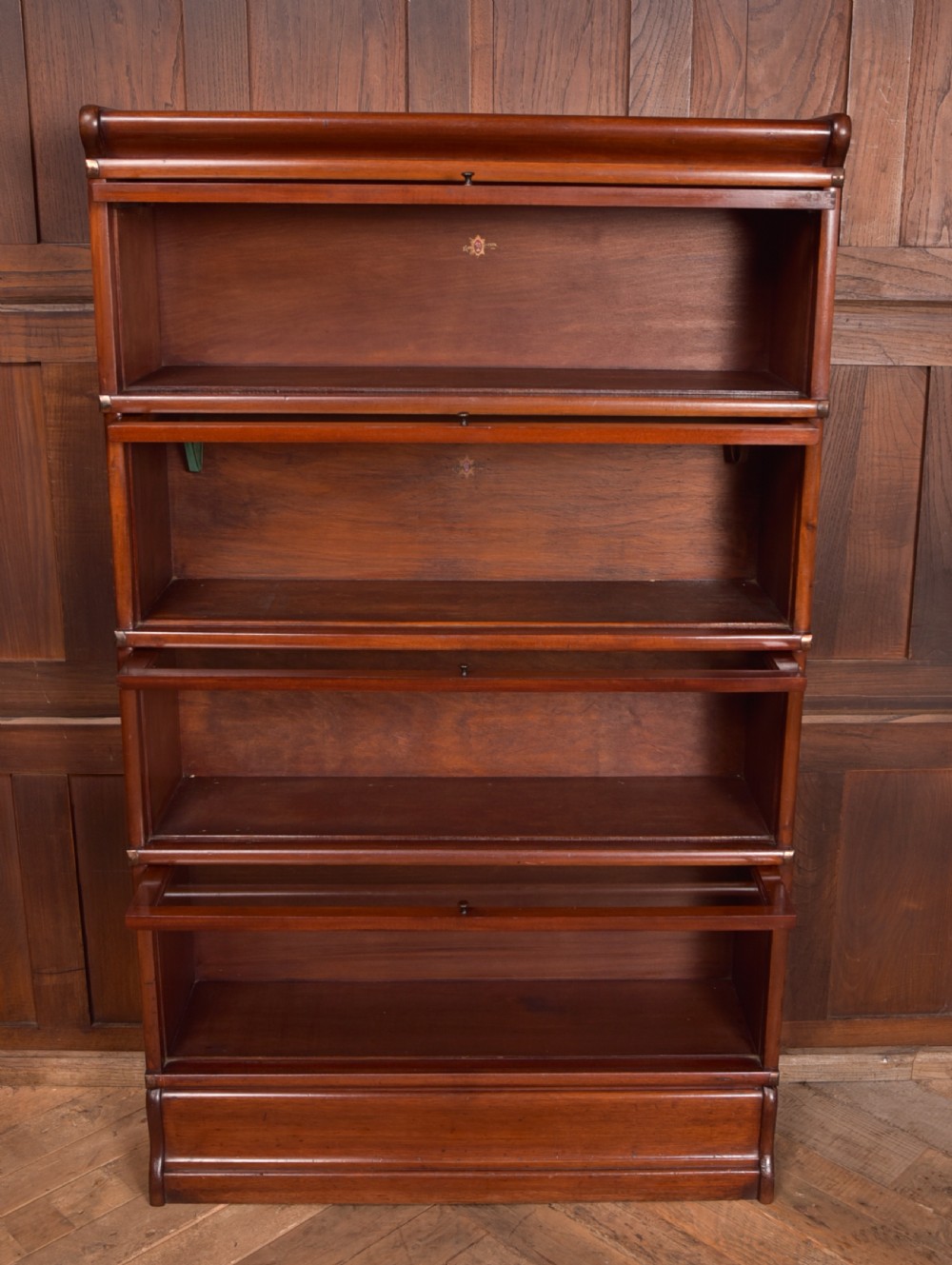 Edwardian Kenrick & Jefferson Sectional Bookcase View VIII