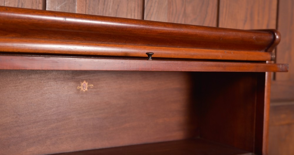 Edwardian Kenrick & Jefferson Sectional Bookcase View XIII