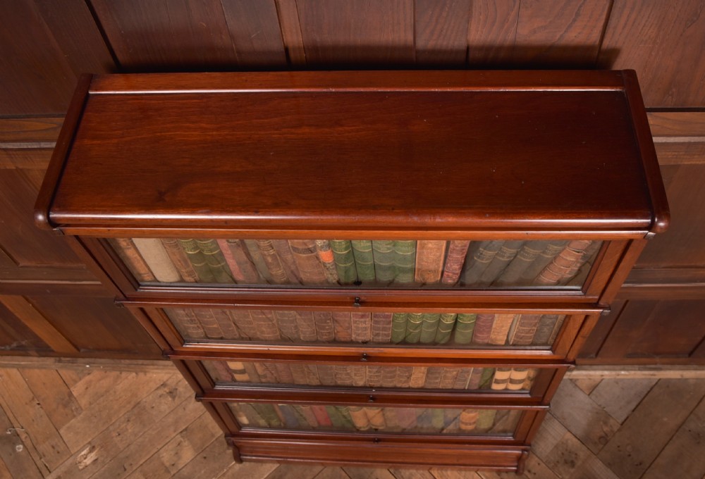 Edwardian Kenrick & Jefferson Sectional Bookcase View XIX